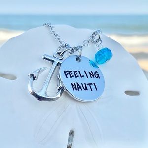 NEW “Feeling Nauti” Anchor Necklace